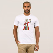 Stick Figuur King T-shirt (Voorkant volledig)