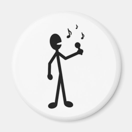 Stick-figuur Magneet (Voorkant)