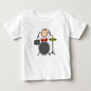 Stick Figuur Male Drummer T-shirts en cadeautjes