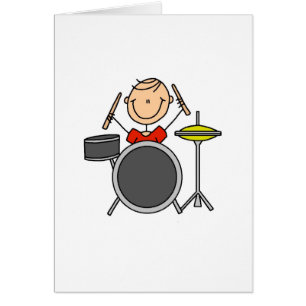 Stick Figuur Male Drummer T-shirts en cadeautjes