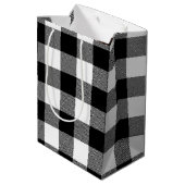 Stick Figuur meisje met Daisies Medium Cadeauzakje (Achterkant Gekanteld)