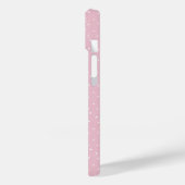 Stick figuur meisje met polka stippen Case-Mate iPhone case (Achterkant / Links)