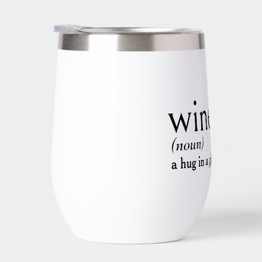 Stick figuur meisje met rode wijn (Rechts)