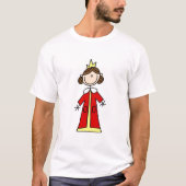 Stick Figuur Queen Tshirts and Gifts (Voorkant)