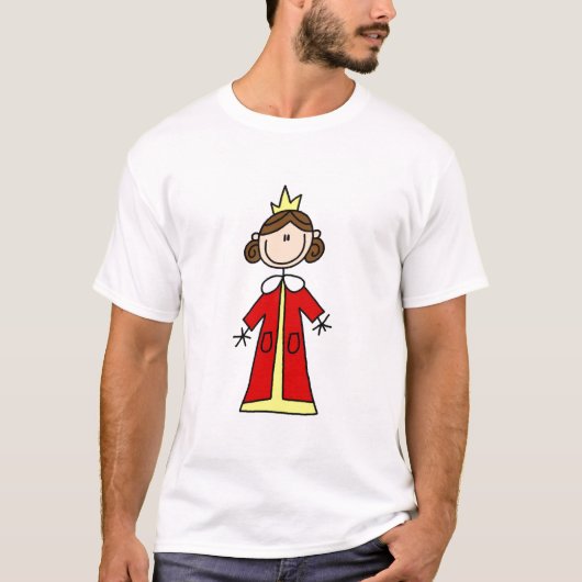 Stick Figuur Queen Tshirts and Gifts (Voorkant)