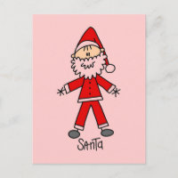 Stick Figuur Santa Claus Tshirts en Geschenken