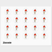 Stick figuur Sky Diver Stickers (Vel)
