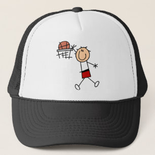 Stick Figuur Slam Dunk T-shirts en cadeautjes Trucker Pet