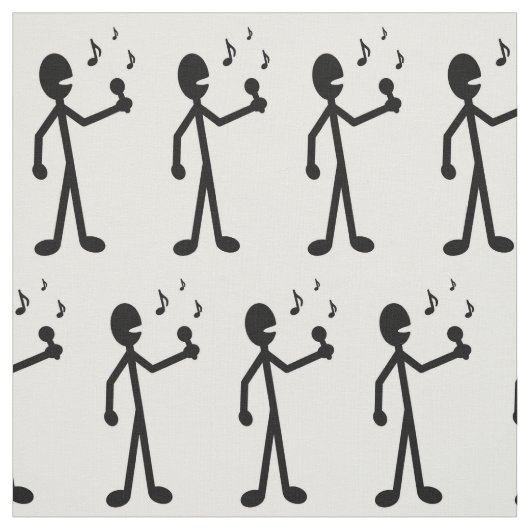 Stick-figuur Stof (Swatch)