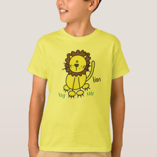 Stick Figuur T-shirts met lion