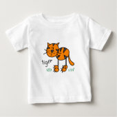 Stick Figuur Tiger T-shirts en cadeautjes (Voorkant)