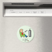 Stick Figuur TV Clicker Magneet (Insitu (Vaatwasser))