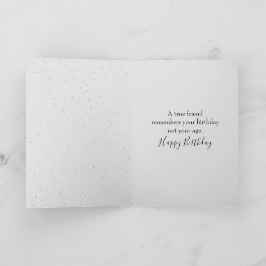 Stick Figuur vogelmeisje met hond Kaart (Binnen)