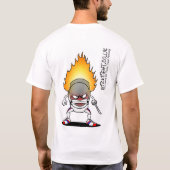 Stick-gevecht-gast's terugkeer t-shirt (Achterkant)