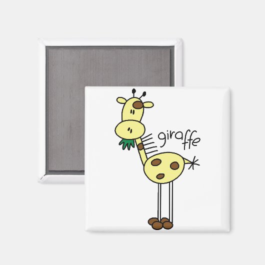 Stick Giraffe magneet (Voorkant / Achterkant)
