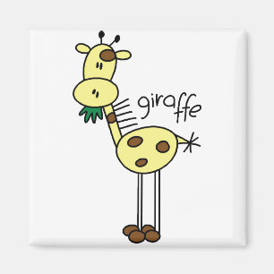 Stick Giraffe magneet
