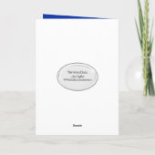 Stick Girl Afstuderen met Diploma Kaart (Achterkant)