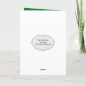 Stick Girl Afstuderen met Diploma Kaart (Achterkant)