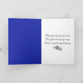 Stick Girl Afstuderen met Hair en Diploma Kaart (Binnen)