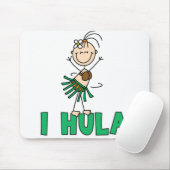Stick Girl I Hula Mousepad Muismat (Met muis)