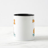 Stick Girl Ik ben 2 Vandaag Tshirts en geschenken Mok (Midden)