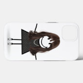 Stick Girl in Sneakers met haar Case-Mate iPhone Case (Achterkant (horizontaal))
