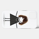 Stick Girl in Sneakers met haar Case-Mate iPhone Case (Achterkant (horizontaal))