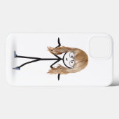 Stick Girl met blond haar Case-Mate iPhone Case (Achterkant (horizontaal))