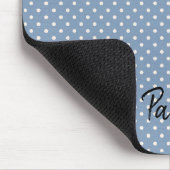 Stick Girl met blond haar op Stippen Muismat (Hoek)