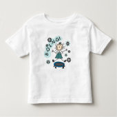 Stick Girl op Trampoline T-shirts en cadeautjes (Voorkant)