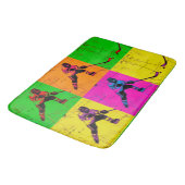 Stick Handling Hockey Player Badmat (Gekanteld)