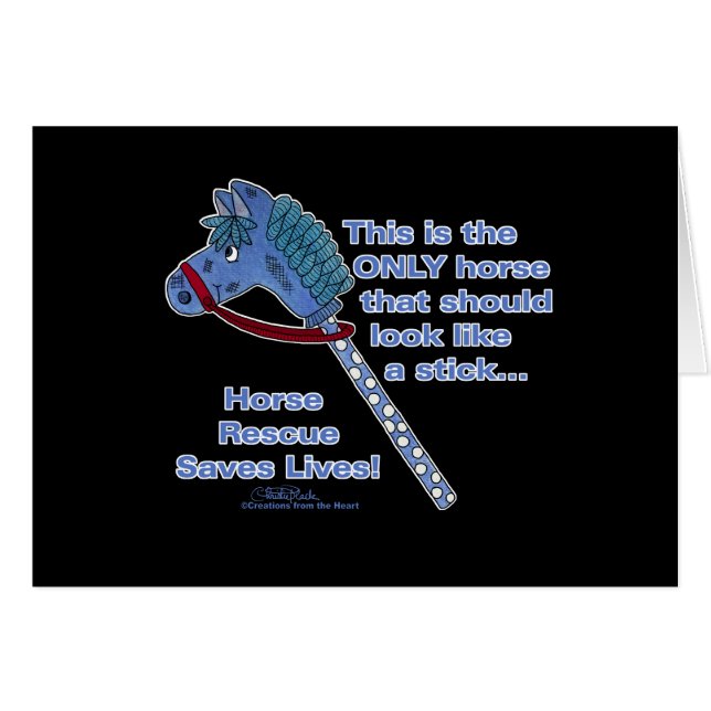 Stick Horse (Voorkant Horizontaal)