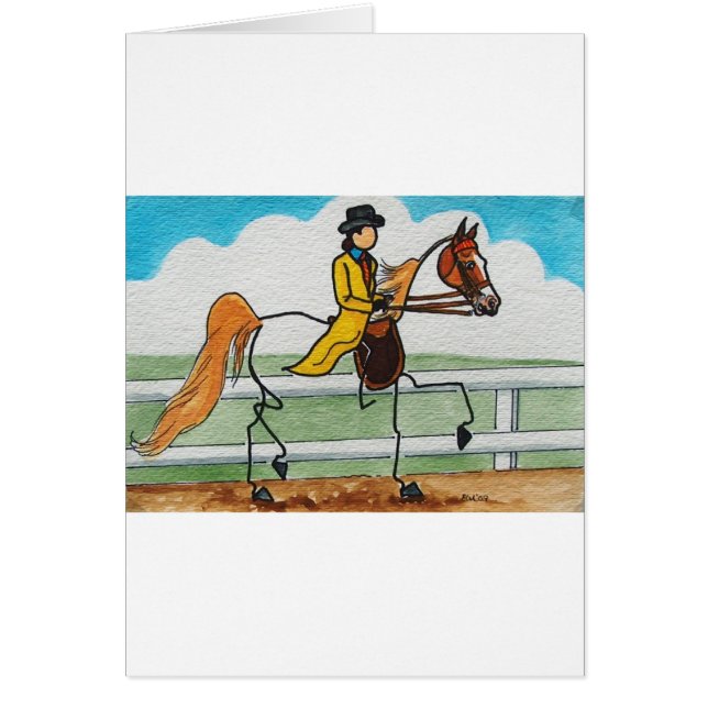 STICK HORSE American Saddlebred (Voorkant)