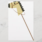 Stick Horse Briefpapier (Voorkant)