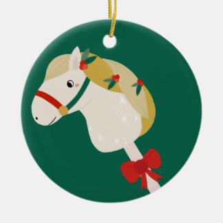 Stick Horse Keramisch Ornament