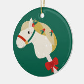 Stick Horse Keramisch Ornament (Links)