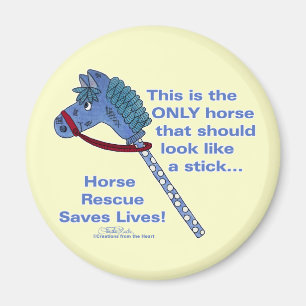 Stick Horse Magneet