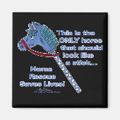 Stick Horse Magneet (Voorkant)