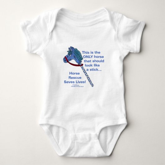 Stick Horse Romper (Voorkant)