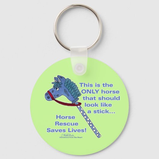 Stick Horse Sleutelhanger (Voorkant)