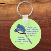 Stick Horse Sleutelhanger (Voorkant)