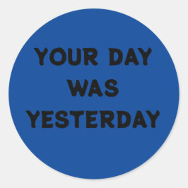 STICK IT - ATTITEE RONDE STICKER