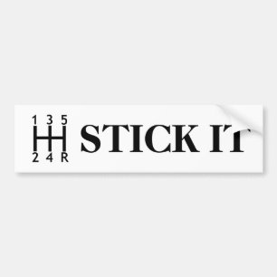 Stick it bumpersticker