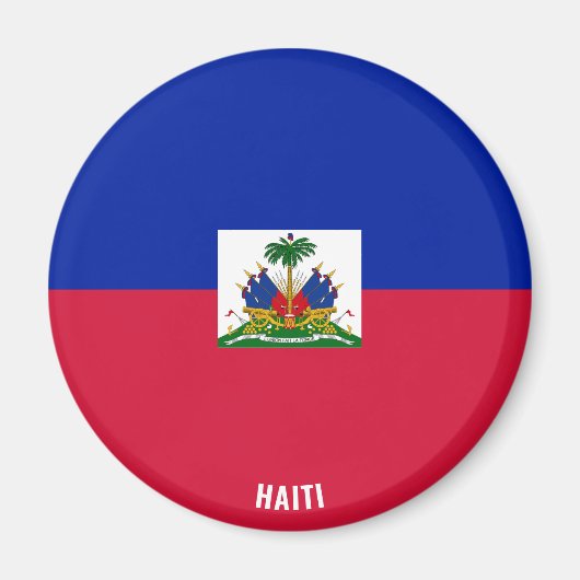 "Stick It" Charmant Haïti Patriottisch Magneet (Voorkant)