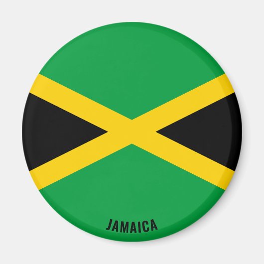 "Stick It" Charmante Jamaica Patriottische magneet (Voorkant)