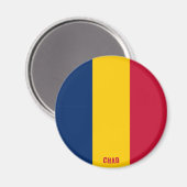 "Stick It" Charmante Tsjaad Patriottische magneet (Voorkant / Achterkant)