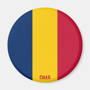 "Stick It" Charmante Tsjaad Patriottische magneet