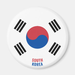 "Stick It" Charmante Zuid-Korea Patriottische magn Magneet