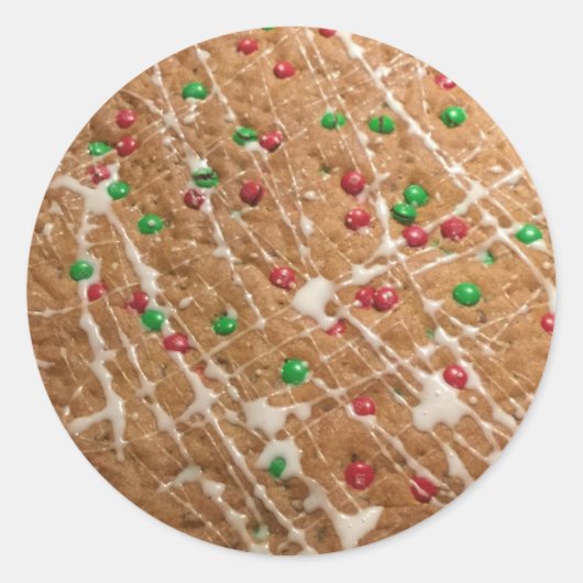STICK IT - COOKIE PIZZA RONDE STICKER (Voorkant)