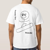 Stick.Man T-shirt (Achterkant)